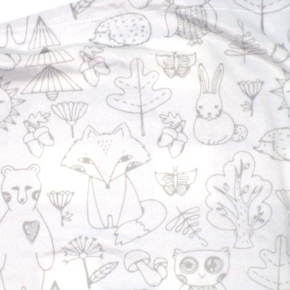 Lila & Jack Bedding Lila And Jack Woodland Creatures Baby Blanket